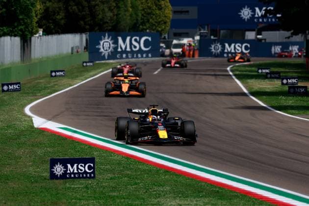 1 Max Verstappen (NLD, Oracle Red Bull Racing), F1 Grand Prix of Emilia-Romagna at Autodromo Internazionale Enzo e Dino Ferrari on May 19, 2024 in Imola, Italy. (Photo by HOCH ZWEI) Imola Italy