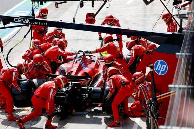 16 Charles Leclerc (MCO, Scuderia Ferrari HP), F1 Grand Prix of Emilia-Romagna at Autodromo Internazionale Enzo e Dino Ferrari on May 19, 2024 in Imola, Italy. (Photo by HOCH ZWEI) Imola Italy