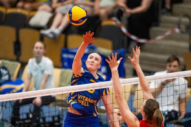 240519 Linda Andersson of Sweden during the European Golden League between Sweden and Belgium on May 19, 2024 in Lund. Photo: Avdo Bilkanovic BILDBYRAN COP 115 AB0272 volleyboll volleyball european golden league sverige belgium sweden dam bbeng Copyright: AVDOxBILKANOVIC BB240519AB104