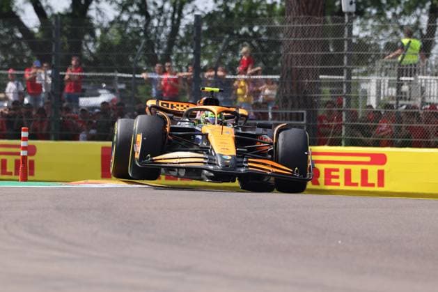 4Lando Norris (McLaren Formula 1 Team, 04), Rennen, ITA, Formel 1 Weltmeisterschaft, Grand Prix Emilia-Romagna Imola, Autodromo Enzo e Dino Ferrari, Media Day, 19.05.2024 ITA, Formel 1 Weltmeisterschaft, Grand Prix Emilia-Romagna Imola, Autodromo Enzo e Dino Ferrari, Media Day, 19.05.2024 Imola Copyright: xEibner-Pressefoto AnnikaxGrafx EP_AGF
