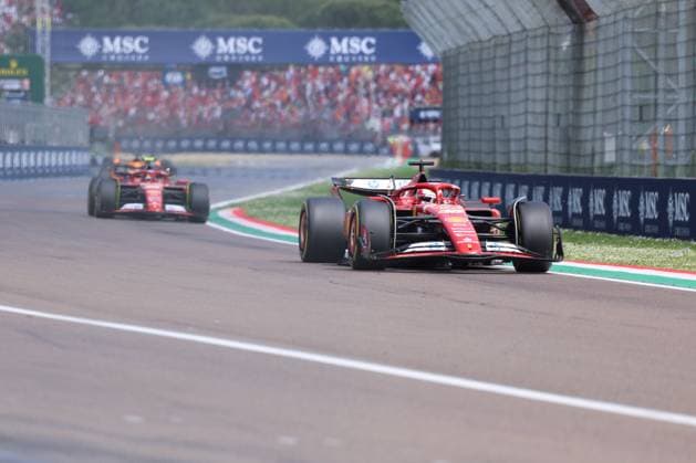 16Charles Leclerc (Scuderia Ferrari HP, 16), Rennen, ITA, Formel 1 Weltmeisterschaft, Grand Prix Emilia-Romagna Imola, Autodromo Enzo e Dino Ferrari, Media Day, 19.05.2024 ITA, Formel 1 Weltmeisterschaft, Grand Prix Emilia-Romagna Imola, Autodromo Enzo e Dino Ferrari, Media Day, 19.05.2024 Imola Copyright: xEibner-Pressefoto AnnikaxGrafx EP_AGF