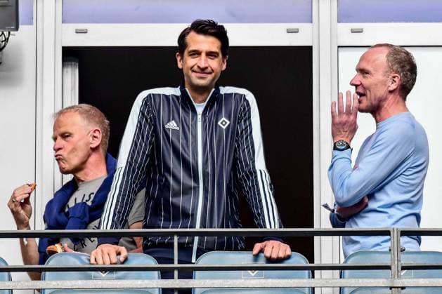 Sportchef Jonas Boldt ( HSV ) Deutschland , Hamburg , Volksparkstadion , Fussball , Bundesliga , 2. Fussball Bundesliga , Hamburger SV - 1 FC Nürnberg
