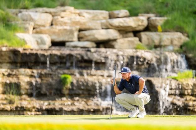 240519 Bryson DeChambeau of the United States during the final round of the 2024 PGA, Golf Herren Championship Golf Tournament on May 19, 2024 in Louisville. Photo: Petter Arvidson BILDBYRAN kod PA PA0811 golf pga championship bbeng Copyright: PETTERxARVIDSON BB240519PA177