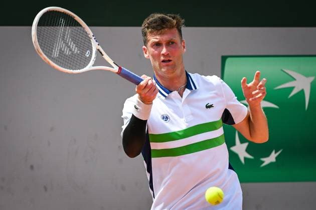 May 20, 2024, Paris, France, France: Manuel GUINARD of France during first qualifying day of Roland-Garros 2024, French Open 2024, Grand Slam tennis tournament at Roland-Garros Stadium on May 20, 2024 in Paris, France. Paris France - ZUMAm308 20240520_zsp_m308_014 Copyright: xMatthieuxMirvillex