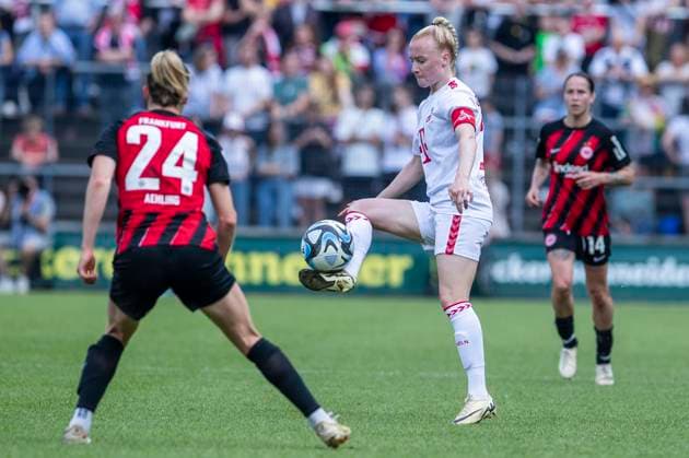 GOOGLE PIXEL Frauen-Bundesliga: 1. FC Köln - Eintracht Frankfurt, 20.05.2024 Anna Gerhardt (1. FC Köln, 21). GOOGLE PIXEL Frauen-Bundesliga, 1. FC Köln - Eintracht Frankfurt, 22. Spieltag, am 20.05.2024, Franz-Kremer-Stadion, Köln DFL regulations prohibit any use of photographs as image sequences and or quasi-video Copyright: xBEAUTIFULxSPORTS Meuselx