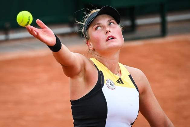 May 20, 2024, Paris, France, France: Nastasja SCHUNK of Germany during first qualifying day of Roland-Garros 2024, French Open 2024, Grand Slam tennis tournament at Roland-Garros Stadium on May 20, 2024 in Paris, France. Paris France - ZUMAm308 20240520_zsp_m308_027 Copyright: xMatthieuxMirvillex