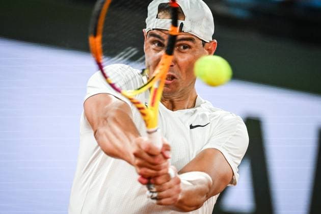 Sport Bilder des Tages May 20, 2024, Paris, France, France: Rafael NADAL of Spain during a training session of Roland-Garros 2024, French Open 2024, Grand Slam tennis tournament at Roland-Garros Stadium on May 20, 2024 in Paris, France. Paris France - ZUMAm308 20240520_zsp_m308_037 Copyright: xMatthieuxMirvillex