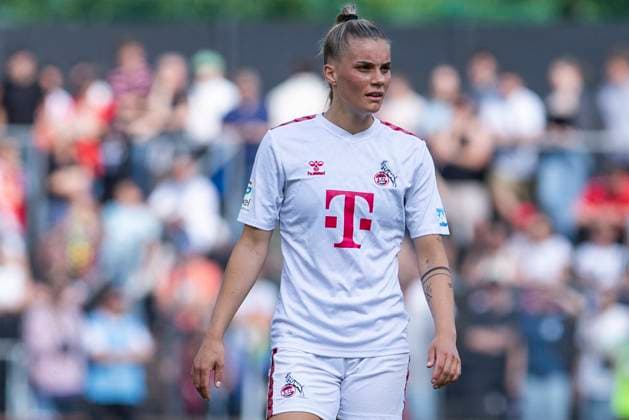 GOOGLE PIXEL Frauen-Bundesliga: 1. FC Köln - Eintracht Frankfurt, 20.05.2024 Selina Cerci (1. FC Köln, 29). GOOGLE PIXEL Frauen-Bundesliga, 1. FC Köln - Eintracht Frankfurt, 22. Spieltag, am 20.05.2024, Franz-Kremer-Stadion, Köln DFL regulations prohibit any use of photographs as image sequences and or quasi-video Copyright: xBEAUTIFULxSPORTS Meuselx