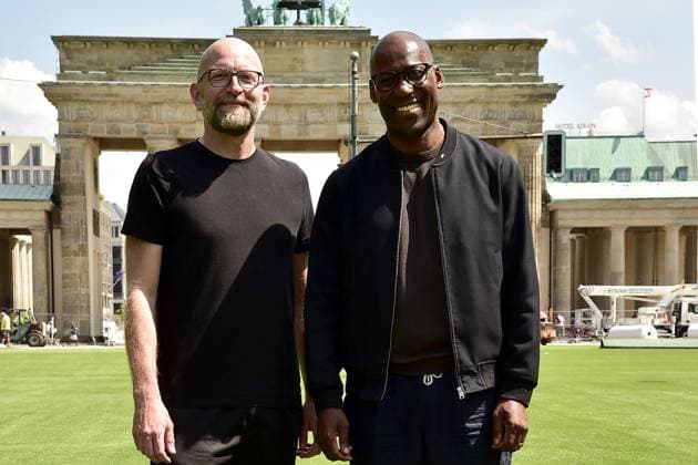 Moritz van Dülmen, Geschäftsführer von Kulturprojekte Berlin, PK Vorstellung der Fan Zone Berlin, Kultursenator Joe Chialo und PK Ð was erwartet die Besucherinnen und Besucher zur UEFA EURO, EM, Europameisterschaft,Fussball 2024 in der Hauptstadt in Berlin 21.05.2024 PK zur UEFA EURO 2024 in Berlin