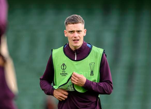 Florian WIRTZ (LEV) Abschluss Training Bayer 04 Leverkusen (LEV) vor dem Fussball Europa League Finale 2024, Atalanta Bergamo (AB) - Bayer 04 Leverkusen (LEV), am 21.05.2024 in Dublin Irland. UEFA regulations prohibit any use of photographs as image sequences and or quasi-video Â