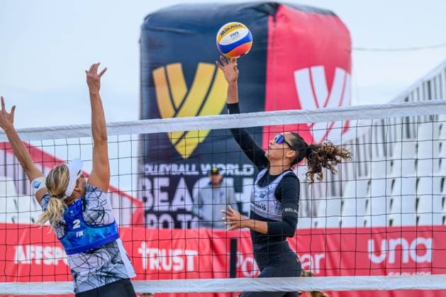 Beach Pro Tour - Elite 16 Espinho, Portugal, 22.05.2024 Zoe Verge-Depre (SUI); Beach Pro Tour - Elite 16 Espinho, Espinho am 22.05.2024 Copyright: xBEAUTIFULxSPORTS PeterxWeberx