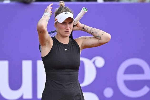 Tennis - Internationaux de Strasbourg - Marketa Vondrousova - Russie TENNIS - Internationaux de Strasbourg - 22 05 2024 ChrysleneCaillaud Panoramic 