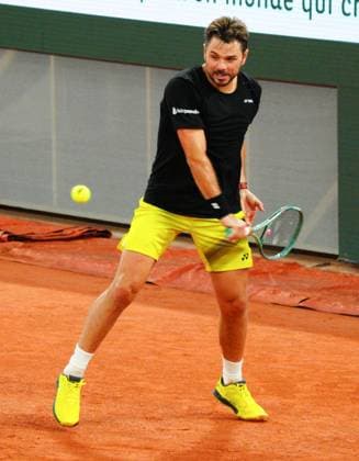 Stan Wawrinka practices French Open Tennis, Wednesday Practice and Qualifying, Tennis, Roland Garros, Paris, France - 22 May 2024  Copyright: xJavierxGarcia Shutterstockx 14496075aw