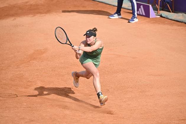Tennis - Internationaux de Strasbourg - Elina Svitolina - Ukraine TENNIS - Internationaux de Strasbourg - 22 05 2024 ChrysleneCaillaud Panoramic 