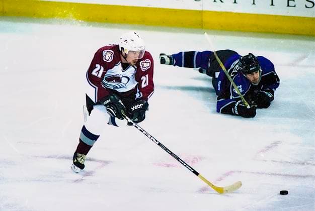 RECORD DATE NOT STATED NHL, Eishockey Herren, USA Hockey Peter Forsberg, 21, Colorado Avalanche, during a game in 1999. Denver McNichols Sports Arena Colorado United States Copyright: xDuomo PCNx IH0877 106294