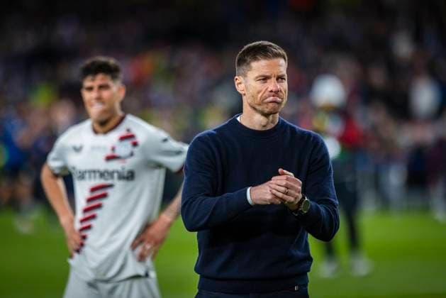 Dublin, Ireland. 22nd Mai 2024. Trainer Xabi Alonso (Leverkusen) disappointed Atalanta Bergamo - Bayer 04 Leverkusen 22.05.2024