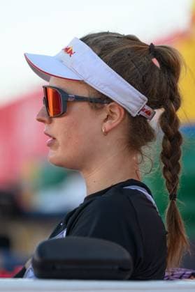 Beach Pro Tour - Elite 16 Espinho, Portugal, 23.05.2024 Svenja Mueller (GER); Beach Pro Tour - Elite 16 Espinho, Espinho am 23.05.2024 Copyright: xBEAUTIFULxSPORTS PeterxWeberx