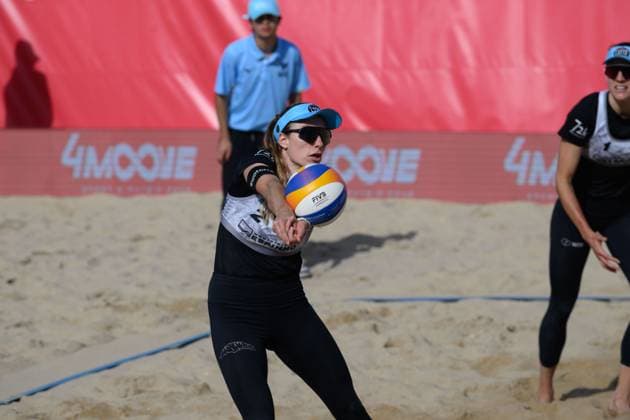Beach Pro Tour - Elite 16 Espinho, Portugal, 23.05.2024 Nina Brunner (SUI); Beach Pro Tour - Elite 16 Espinho, Espinho am 23.05.2024 Copyright: xBEAUTIFULxSPORTS PeterxWeberx