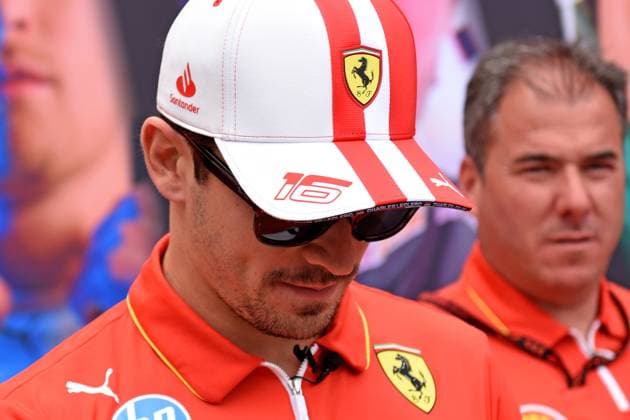23.05.2024, xrarjax, Motorsport FIA Formel 1, Großer Preis von Monaco 2024 emspor, v.l. Charles Leclerc (Ferrari) Startnummer 16 Monte Carlo