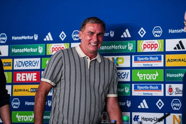 Stefan Kuntz (Hamburger SV, Sportvorstand) GER, Pressekonferenz mit Dr. Michael Papenfuss und Stefan Kuntz, 23.05.2024 GER, Pressekonferenz mit Dr. Michael Papenfuss und Stefan Kuntz, 23.05.2024 Hamburg