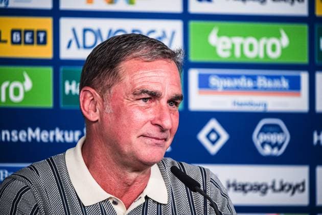 Stefan Kuntz (Hamburger SV, Sportvorstand) GER, Pressekonferenz mit Dr. Michael Papenfuss und Stefan Kuntz, 23.05.2024 GER, Pressekonferenz mit Dr. Michael Papenfuss und Stefan Kuntz, 23.05.2024 Hamburg