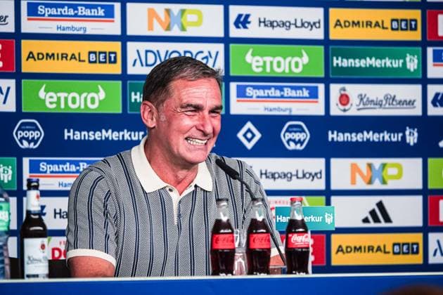 Stefan Kuntz (Hamburger SV, Sportvorstand) GER, Pressekonferenz mit Dr. Michael Papenfuss und Stefan Kuntz, 23.05.2024 GER, Pressekonferenz mit Dr. Michael Papenfuss und Stefan Kuntz, 23.05.2024 Hamburg