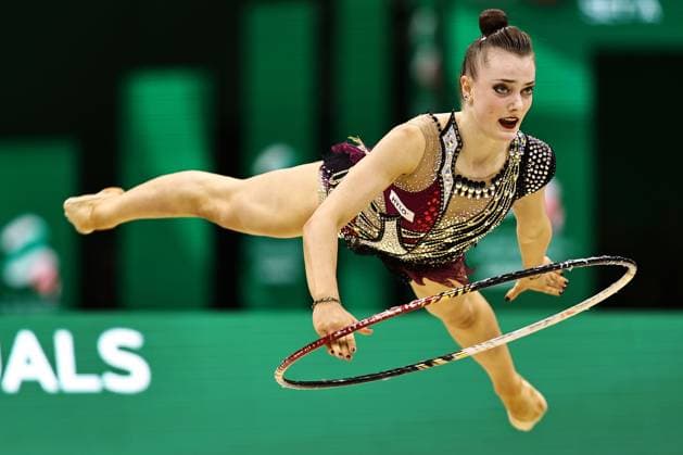 Sport Themen der Woche KW21 Sport Bilder des Tages Margarita Kolosov, GER, during seniors qualification of 2024 European Championships in Budapest; 23 05 2024; *** Margarita Kolosov, GER, during seniors qualification of 2024 European Championships in Budapest 23 05 2024 