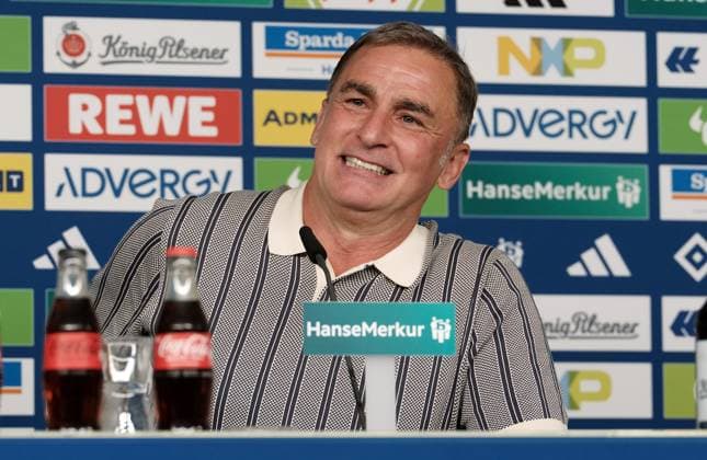 Hamburger SV PK 23.05.2024 mit Michael Papenfuss und Stefan Kuntz Vorstellung Vorstand Stefan Kuntz