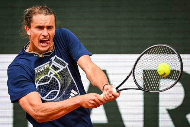 Sport Themen der Woche KW21 Sport Bilder des Tages May 23, 2024, Paris, France, France: Alexander ZVEREV of Germany during a training session of Roland-Garros 2024, French Open 2024, Grand Slam tennis tournament at Roland-Garros Stadium on May 23, 2024 in Paris, France. Paris France - ZUMAm308 20240523_zsp_m308_016 Copyright: xMatthieuxMirvillex