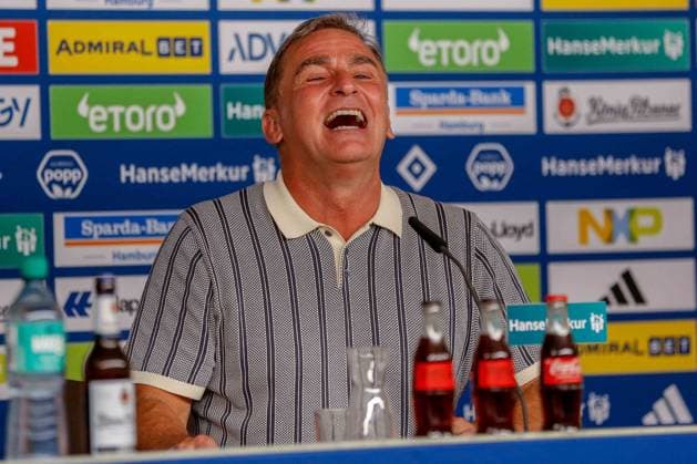 Vorstand Stefan Kuntz ( HSV ) Deutschland , Hamburg , Volksparkstadion , Fussball , Bundesliga , 2. Fussball Bundesliga , Hamburger SV , Vorstellung von Stefan Kuntz Vorstand Sport