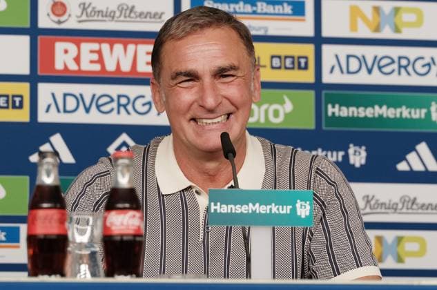Hamburger SV PK 23.05.2024 mit Michael Papenfuss und Stefan Kuntz Vorstellung Vorstand Stefan Kuntz