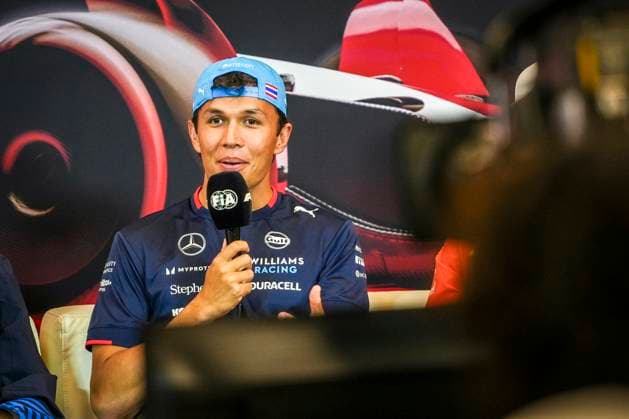 ALBON Alexander (tha), Williams Racing FW46, portrait, press conference, PK, Pressekonferenz during the Formula 1 Grand Prix de Monaco 2024, 8th round of the 2024 Formula One World Championship, WM, Weltmeisterschaft from May 23 to 26, 2024 on the Circuit de Monaco, in Monaco - F1 - MONACO GRAND PRIX 2024 DPPI Panoramic 240523_R08_MONACO_DP_DSC01111