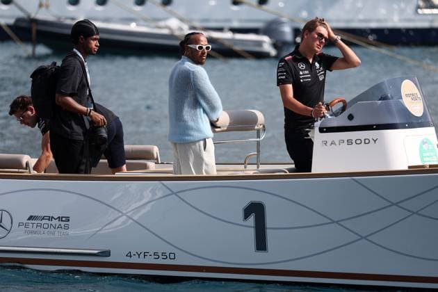 Lewis Hamilton (Mercedes AMG Petronas F1 Team) , Formula 1, F1 Gran Prix of Monaco, Monte-Carlo, May 23, 2024, Monaco, Monaco.