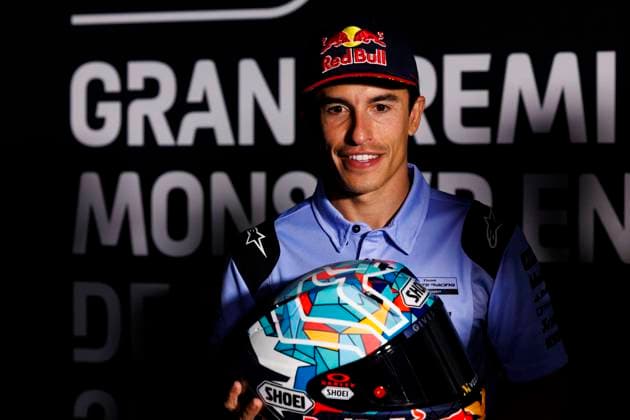Sport Themen der Woche KW21 Sport Bilder des Tages 23rd May 2024; Circuit de Barcelona, Barcelona, Catalonia, Spain; 2024 MotoGP of Catalunya Arrivals Day; Number 93 Gresini Racing MotoGP rider Marc Marquez during the press conference, PK, Pressekonferenz at the Catalunya MotoGP  ActionPlus12646082 StephenxBlackberry