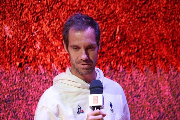 The Draw At Rolang Garros 2024 NB Richard Gasquet attends Inauguration of the Tenniseum at Rolang Garros 2024 on May 23, 2024 in Paris, France. Photo by Nasser Berzane ABACAPRESS.COM Paris France  Copyright: xBerzanexNasser ABACAx