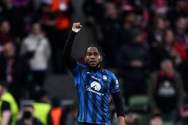 Mg Dublino 22 05 2024 - finale Europa League Atalanta-Bayer Leverkusen foto Matteo Gribaudi Image nella foto: Ademola Lookman 