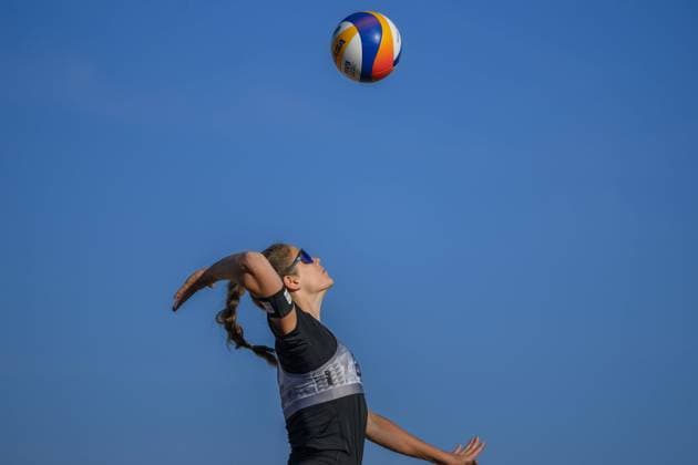 Beach Pro Tour - Elite 16 Espinho, Portugal, 24.05.2024 Cinja Tillmann (GER); Beach Pro Tour - Elite 16 Espinho, Espinho am 24.05.2024 Copyright: xBEAUTIFULxSPORTS PeterxWeberx