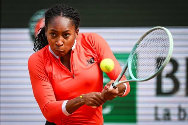 Sport Bilder des Tages May 24, 2024, Paris, France, France: Coco GAUFF of United States during a training session of Roland-Garros 2024, French Open 2024, Grand Slam tennis tournament at Roland-Garros Stadium on May 24, 2024 in Paris, France. Paris France - ZUMAm308 20240524_zsp_m308_003 Copyright: xMatthieuxMirvillex