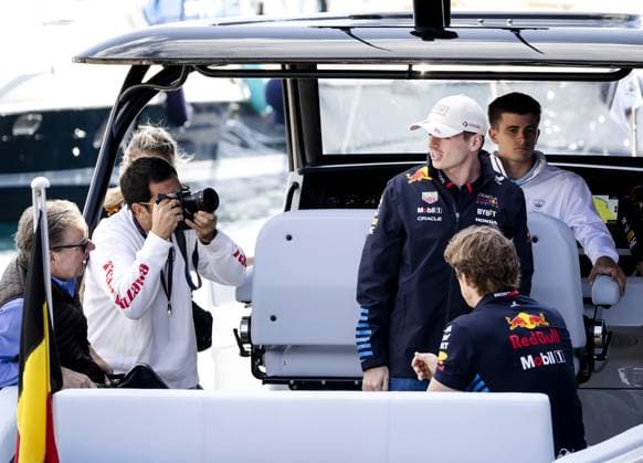 MONACO - Max Verstappen (Red Bull Racing) arrives prior to the first free practice in the run-up to the Monaco Grand Prix. ANP SEM VAN DER WAL xVIxANPxSportx xxANPxIVx 499423612 originalFilename: 499423612.jpg