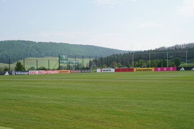 Trainingsanlagen der Nationalmannschaft im Golf Resort & Spa Weimarer Land, dem Quartier zur Vorbereitung der Deutschen Nationalmannschaft auf die EURO 24 in Deutschland - Blankenhain 24.05.2024: Trainingslager der Deutschen Nationalmannschaft zur EM-Vorbereitung, Golf Resort Weimarer Land