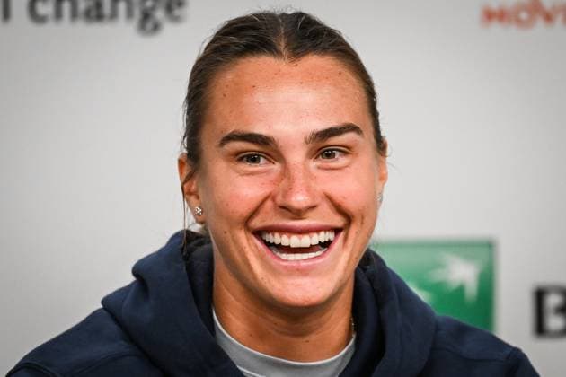 May 24, 2024, Paris, France, France: Aryna SABALENKA of Belarus during Roland-Garros 2024, French Open 2024, Grand Slam tennis tournament at Roland-Garros Stadium on May 24, 2024 in Paris, France. Paris France - ZUMAm308 20240524_zsp_m308_012 Copyright: xMatthieuxMirvillex