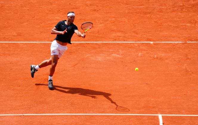 Rafa Nadal practices French Open Tennis, Friday Practice and Qualifying, Tennis, Roland Garros, Paris, France - 24 May 2024  Copyright: xJavierxGarcia Shutterstockx 14496645x