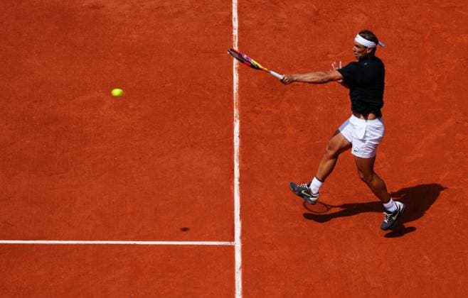 Rafa Nadal practices French Open Tennis, Friday Practice and Qualifying, Tennis, Roland Garros, Paris, France - 24 May 2024  Copyright: xJavierxGarcia Shutterstockx 14496645q