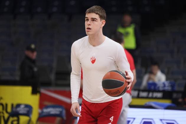 CRVENA ZVEZDA vs OLYMPIACOS PIRAEUS NIKOLA TOPIC BASKETBALL, EUROLEAGUE, CRVENA ZVEZDA, RED STAR, OLYMPIACOS PIRAEUS Belgrad 04.04.2024. Foto: MN PRESS Belgrade Stark Belgrade arena Serbia Copyright: xMarkoxMetlas xMNxPressx