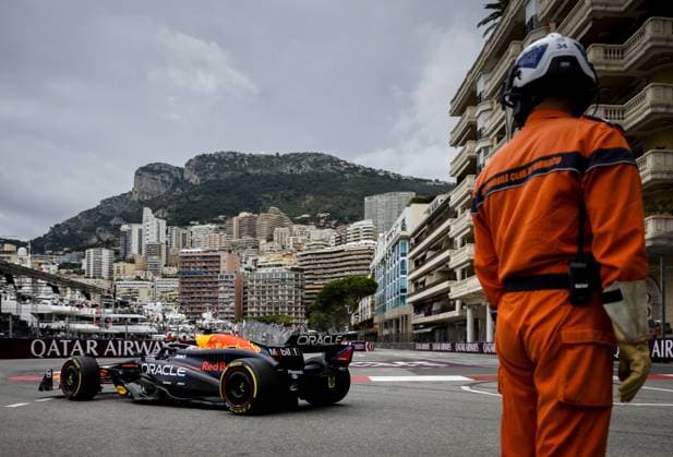MONACO - Max Verstappen (Red Bull Racing) during the first free practice in the run-up to the Monaco Grand Prix. ANP SEM VAN DER WAL xVIxANPxSportx xxANPxIVx 499443185 originalFilename: 499443185.jpg