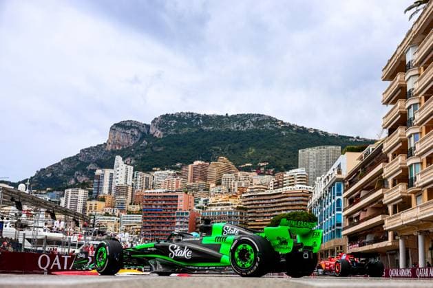 Valtteri Bottas of Finland and Alfa Romeo F1 in Aktion, Practice, F1 Grand Prix of Monaco, Monaco am 24. May 2024 in Monte Carlo, Monaco. (Foto von Diogo Cardoso DeFodi Images) Valtteri Bottas of Finland and Alfa Romeo F1 in action, Practice, F1 Grand Prix of Monaco, Monaco on May 24, 2024 in Monte Carlo, Monaco. (Photo by Diogo Cardoso DeFodi Images) Defodi-645_f1mon20240524_0041