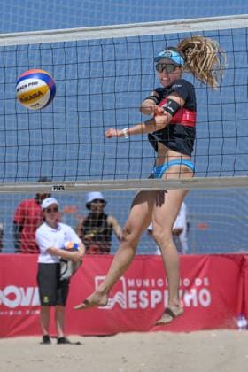 Beach Pro Tour - Elite 16 Espinho, Portugal, 24.05.2024 Nina Brunner (SUI); Beach Pro Tour - Elite 16 Espinho, Espinho am 24.05.2024 Copyright: xBEAUTIFULxSPORTS PeterxWeberx