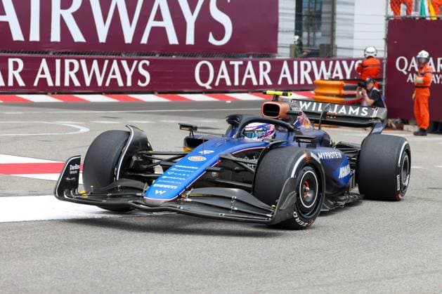 Logan Sargeant (Williams), 1 Freies Training, Grosser Preis von Monaco, Motorsport, Herren, Formel 1, 24.05.2024 Monte Carlo Monaco MCO