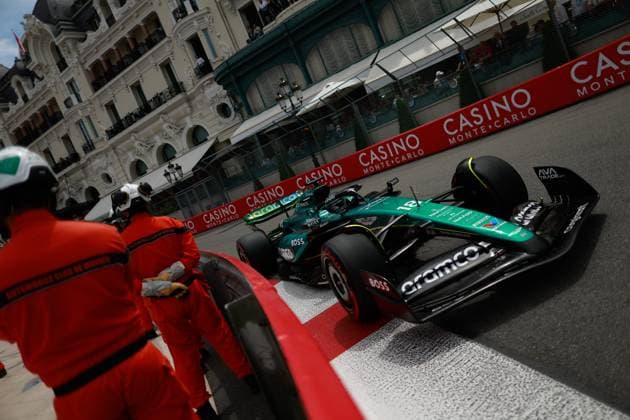 18 Lance Stroll (CAN, Aston Martin Aramco F1 Team), F1 Grand Prix of Monaco at Circuit de Monaco on May 24, 2024 in Monte-Carlo, Monaco. (Photo by HOCH ZWEI) Monte-Carlo Monaco