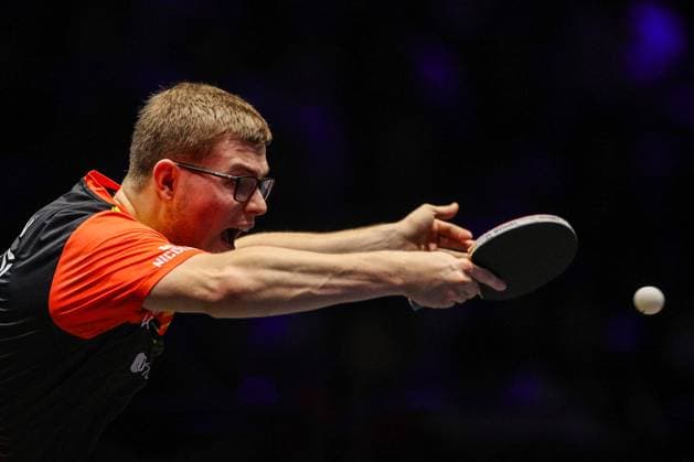 Sport Themen der Woche KW21 TAIYUAN, SHANXI - MAY 24: Alexis Lebrun of France competes in the Men s Singles Round of 16 match against Lin Shidong of China on day two of WTT Contender Taiyuan 2024 at Taiyuan Binhe Sports Center on May 24, 2024 in Taiyuan, Shanxi Province of China.  Copyright: xVCGx 111497963191